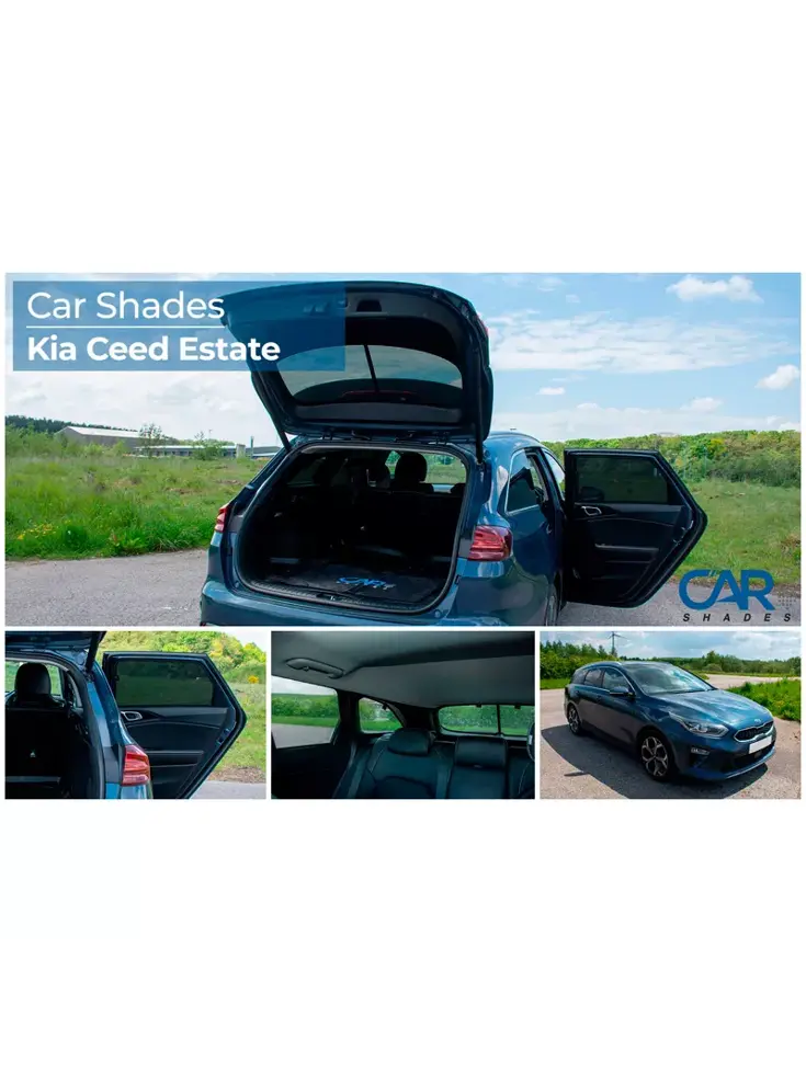 Kia Cee'd (CD) SW Wagon 2018 - Zonneschermen - Car Shades