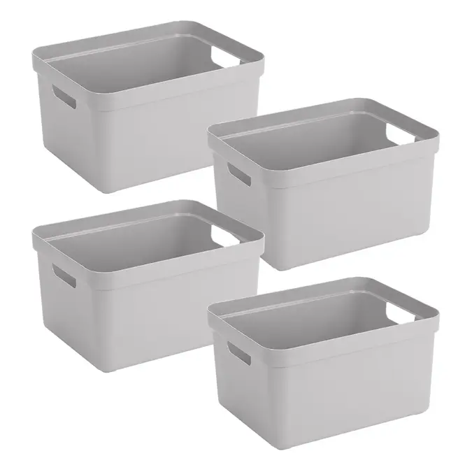 Sigma home - Opbergbox - 32L - 4-delig