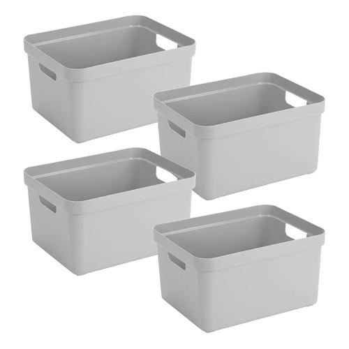Sigma home - Opbergbox - 32L - 4-delig