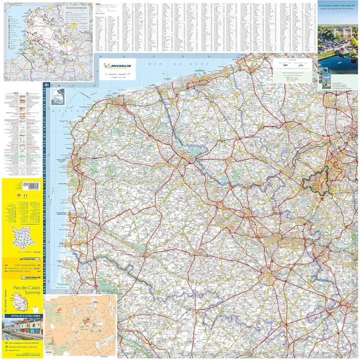 Wegenkaart Local 301 Pas de Calais