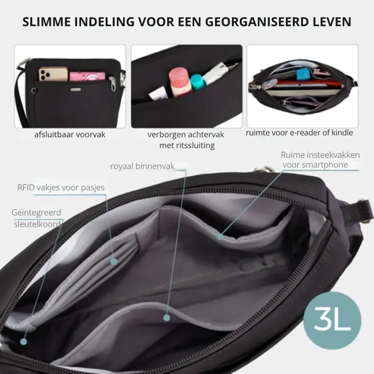 Classic Kleine Crossbody Tas