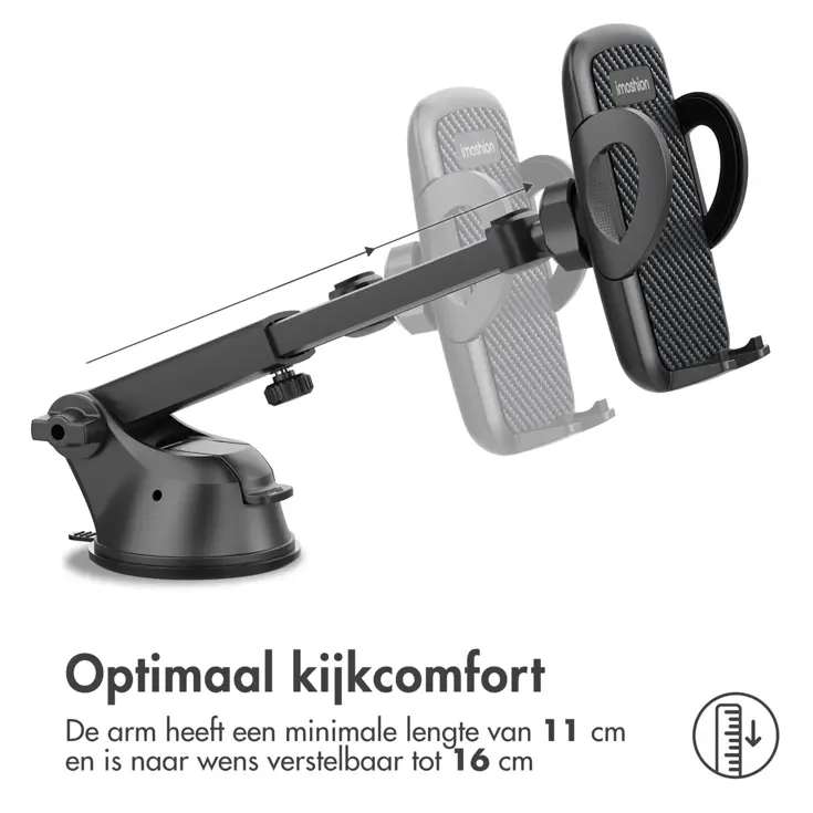 Telefoonhouder Auto - Dashboard / Raam / Vent