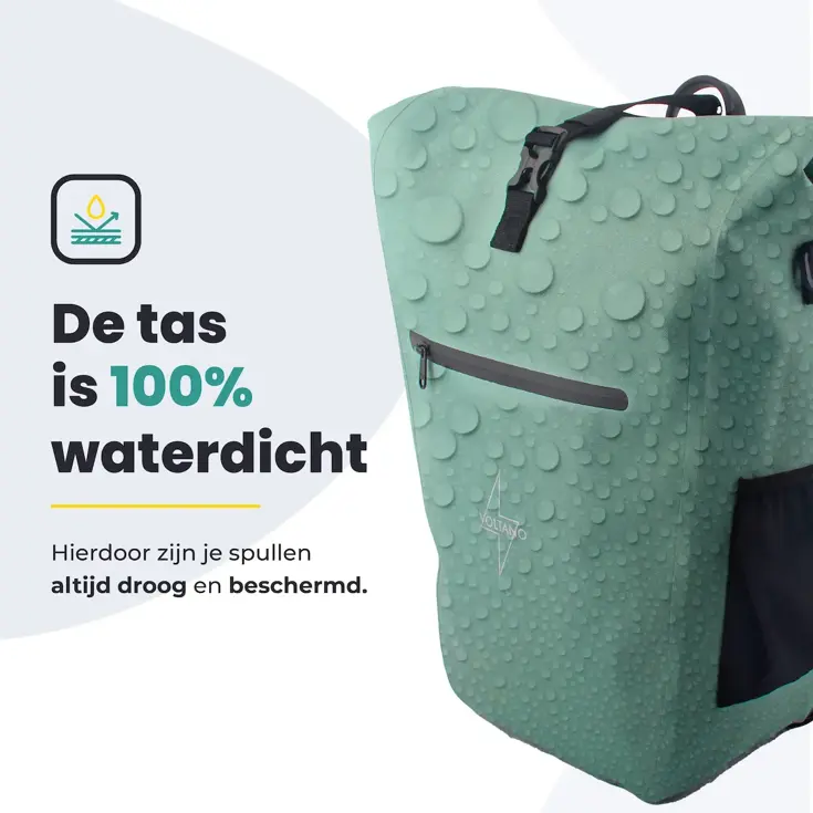 Voltano Luxe E‑bike Fietstas 28 L