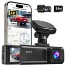Redtiger F7N Pro 4K Wifi GPS 2CH 64gb dashcam