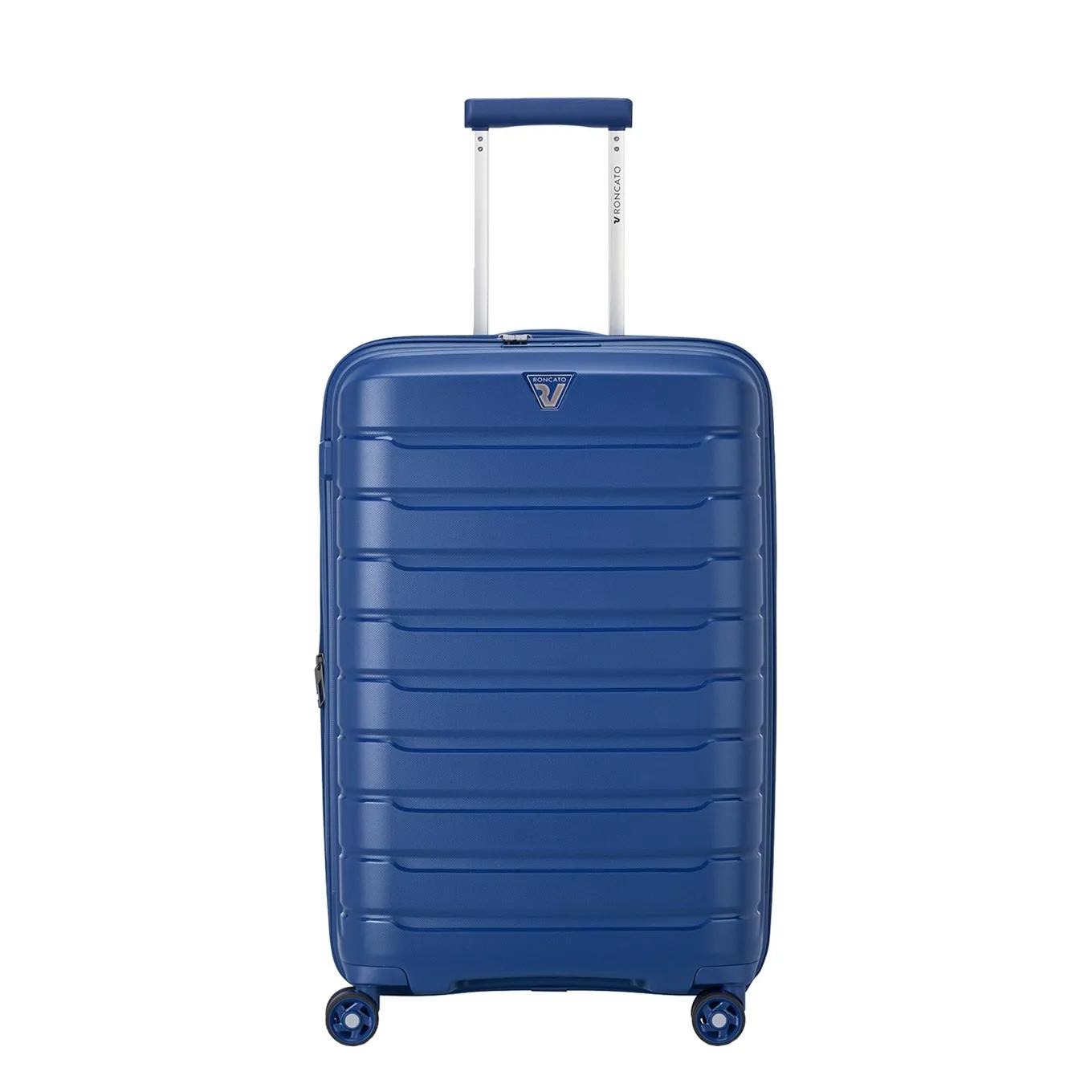 Roncato  B-Flying expandable trolley 68 Blauw  Blauw main product image