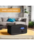 DAB30B DAB+/FM Radio Wekkerfunctie