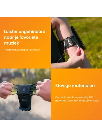 Hardloop telefoonhouder met 360° rotatie