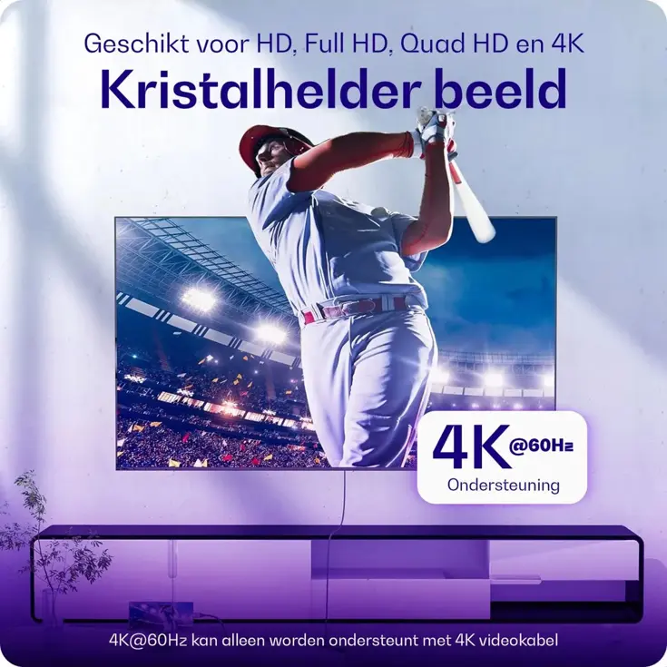 Ease USB-C naar HDMI 4K@60Hz Adapter