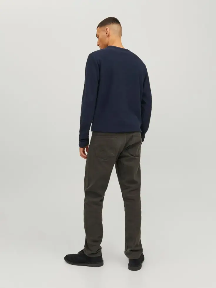 Heren Pullover Knit Crew Neck