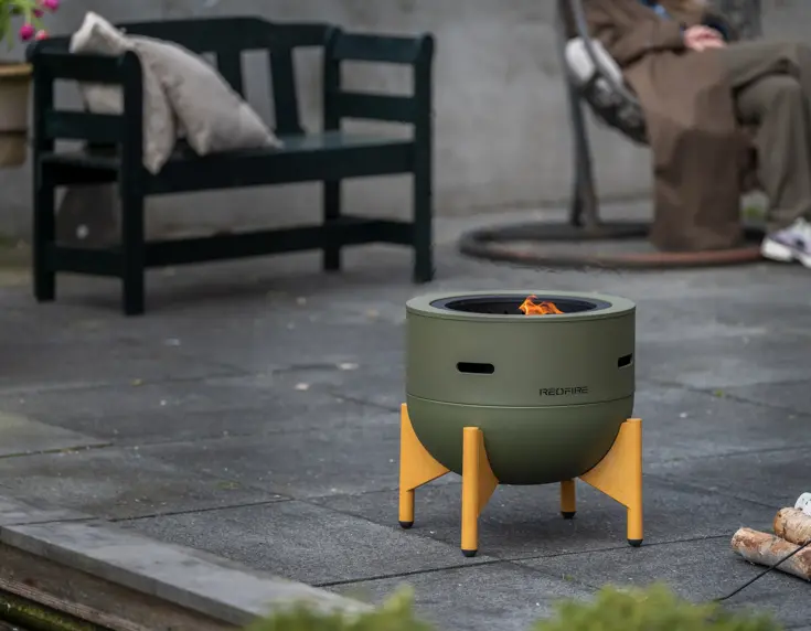 RedFire Pellet Vuurhaard Jubilee Bosgroen 45 cm
