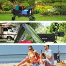 LifeGoods Bolderkar - Tot 120KG - 90L