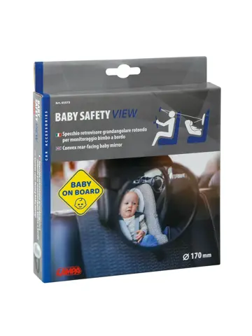 Baby achteruitkijkspiegel 170 mm veiligheid