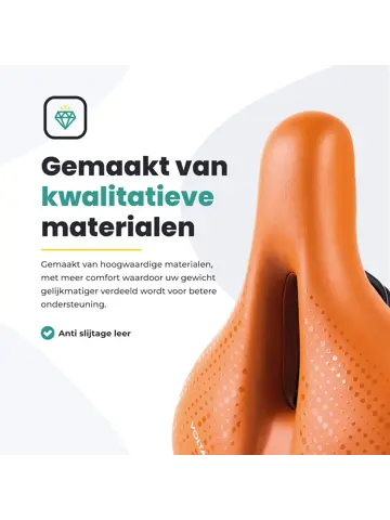 Voltano Dames Fietszadel Uitsparing