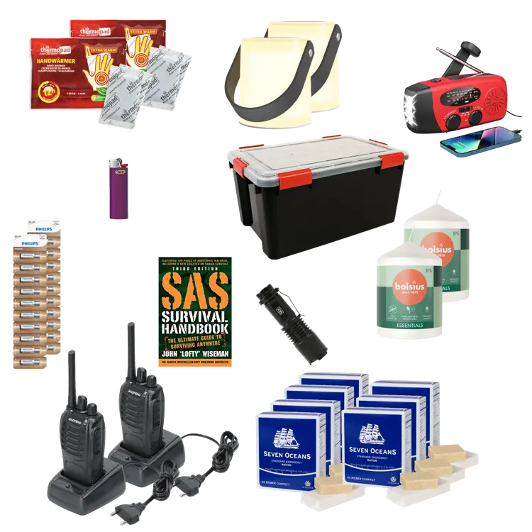 2-persoons Blackout Pack 3 dagen - SOS Central