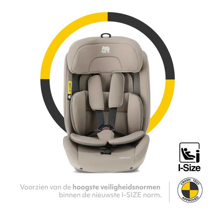 Carter Luxe i-Size/isofix Autostoel - 76-150 cm