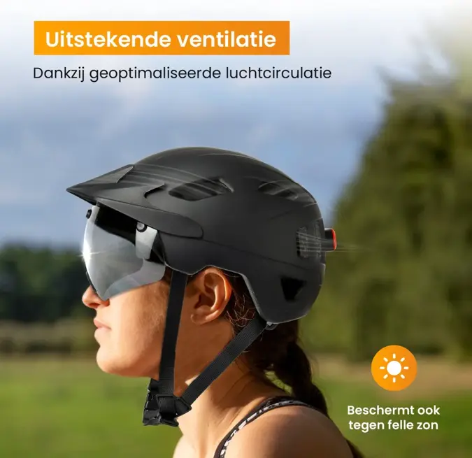 R2B Fietshelm voor Speed Pedelec - Unisex