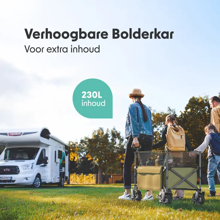 Bolderkar – 100KG – Groen