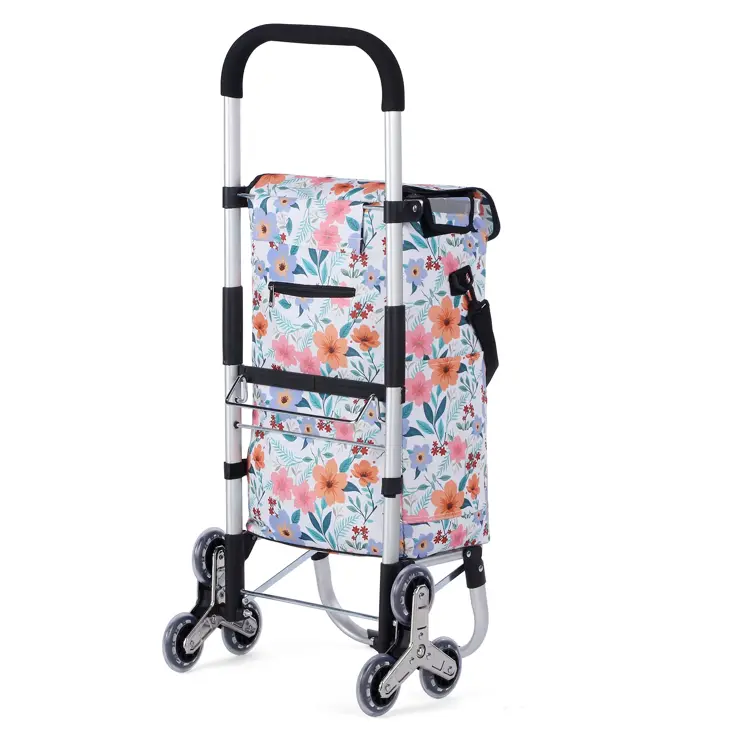 Boodschappentrolley 40L - Trapwielen