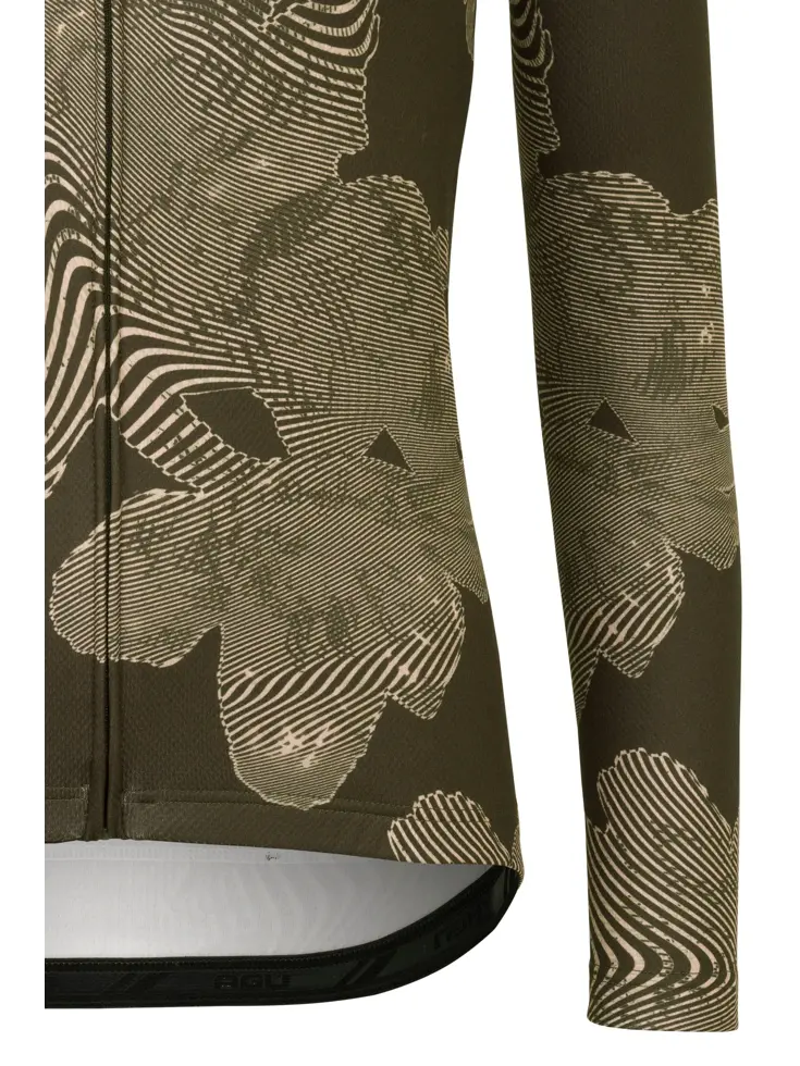 Flower Fietsshirt Lange Mouwen Essential Dames