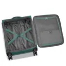 Roncato lite soft 4 wheel cabin trolley Groen