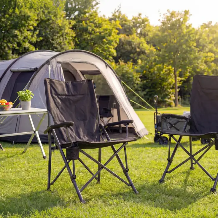 Ergonomische Campingstoel - Opvouwbaar - 2-pack