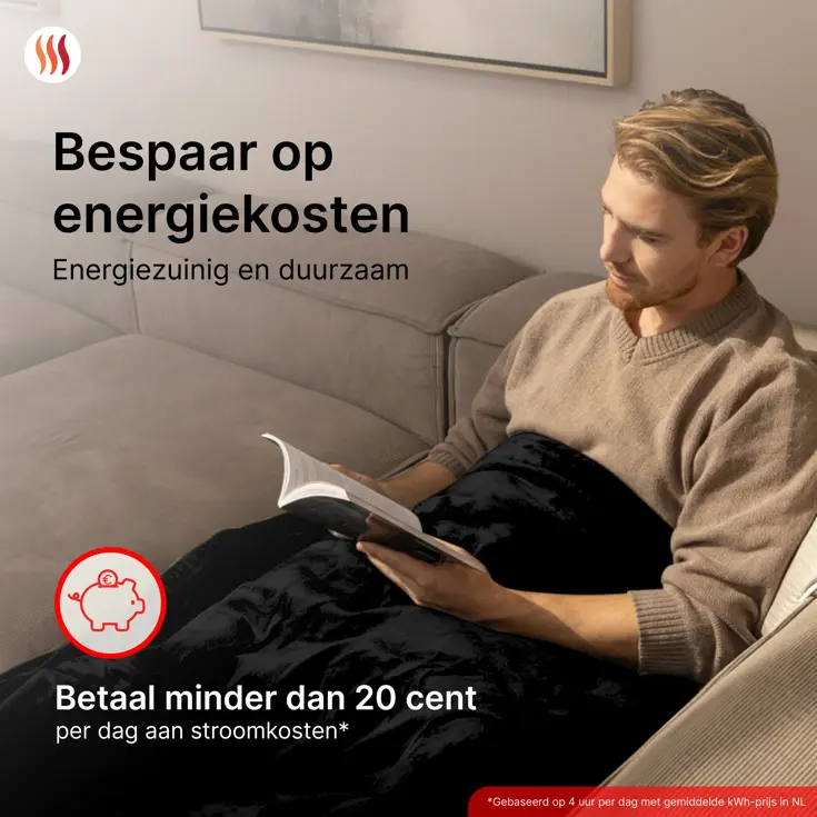 Elektrische Bovendeken XL - 160x120 cm