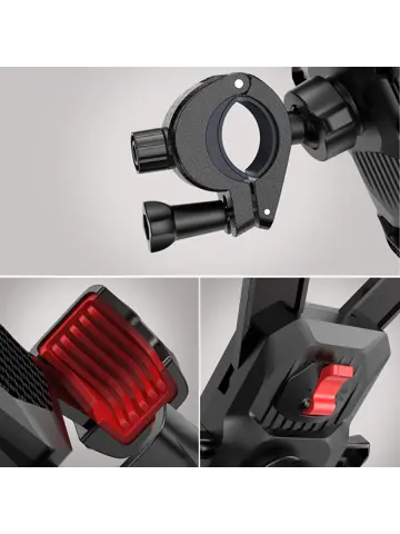 Fietsstuur Houder - tot 7 inch - Joyroom