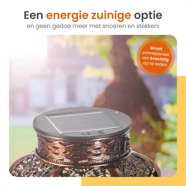 Solar Tafellamp Spark – 2 Stuks - LED