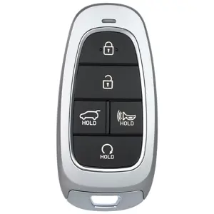 Smart key behuizing 5 knops geschikt voor Hyundai