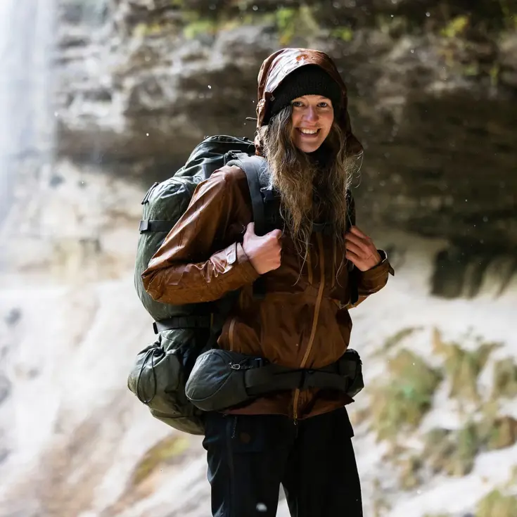 Fjallraven Kajka 65 S/M coal black