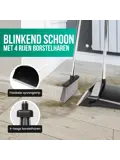 Stoffer en Blik met Lange Steel - Verstelbaar