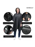 Shobaly Premium Regen poncho Regenjas Stretch