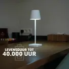 BREND Draadloze Tafellamp - Dimbaar