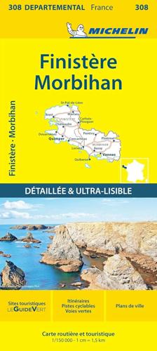 Wegenkaart Local 308 Finistere