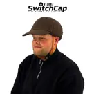 Vizorz SwitchCap fietshelm Brown base cap