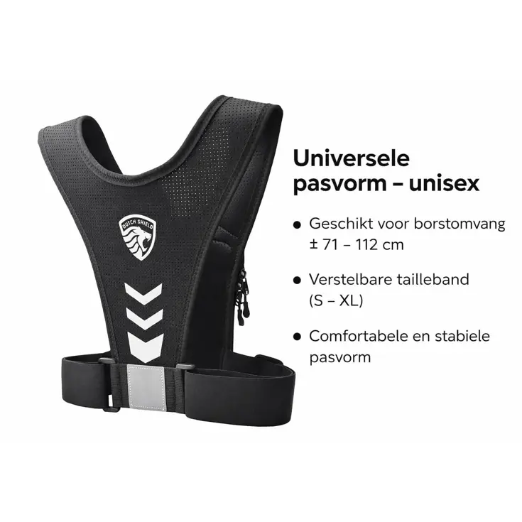 Reflecterend Hardloopvest met Telefoonhouder