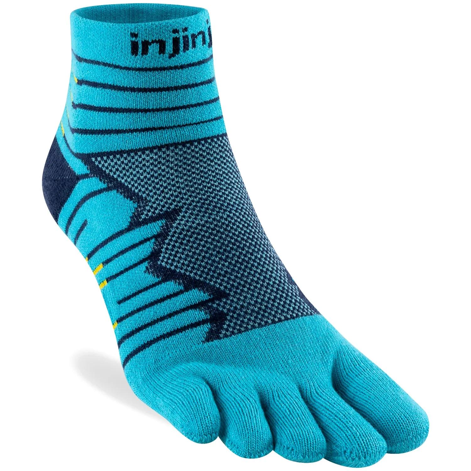 Injinji  Ultra Run Mini-Crew  sokken  Azure-Rose