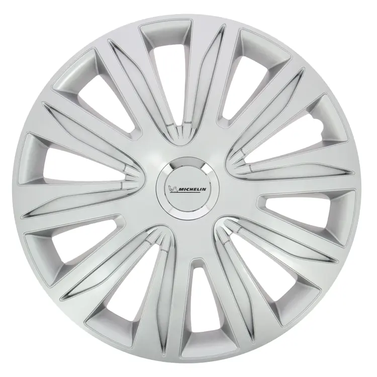 Wieldoppen - 16 inch - chroom - 4 stuks