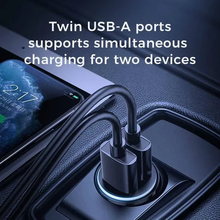 Autolader Met 2x USB-A