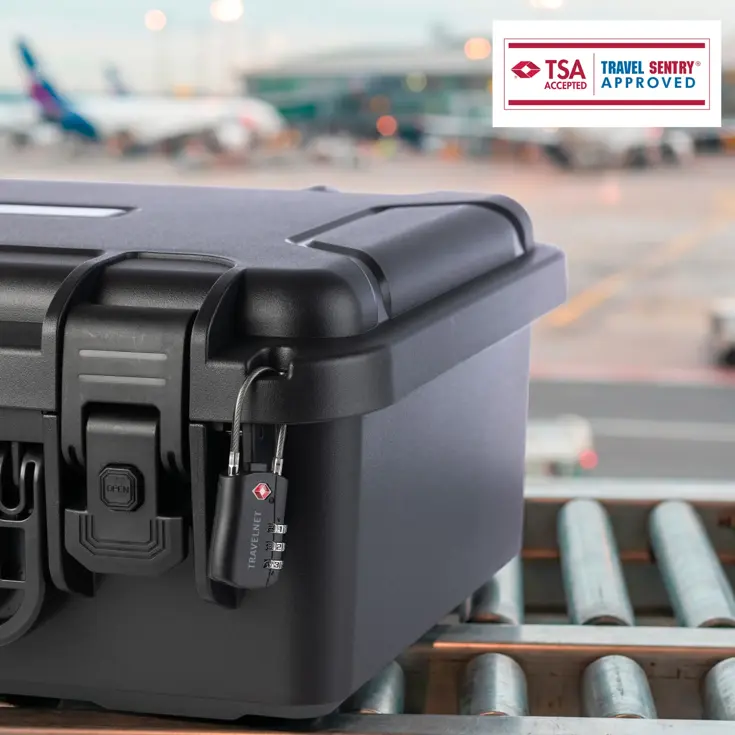 Travelnet TSA Reisslot met Cijfercode Set van 8