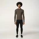 Solid Fietsshirt Lange Mouwen Performance  Heren