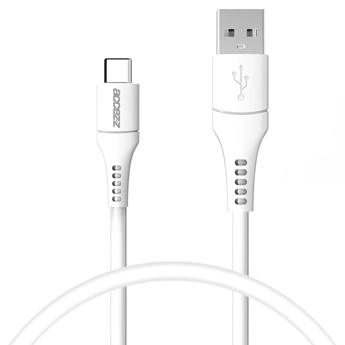 Accezz  USB-C naar USB kabel 0,2 meter  Wit main product image