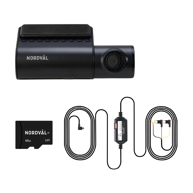 DC101-2K Dashcam +64GB + PMPC03 Parkeermodus Combi