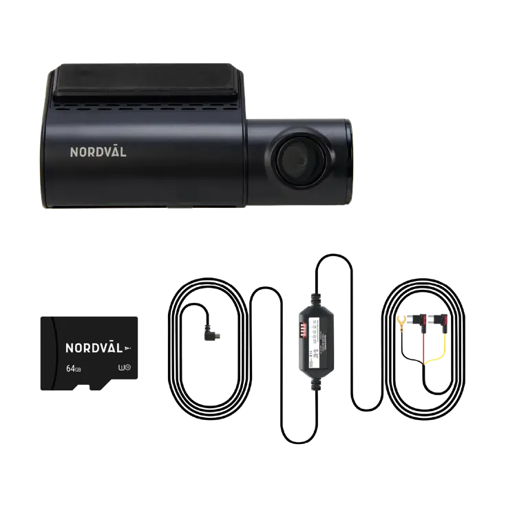 DC101-2K Dashcam +64GB + PMPC03 Parkeermodus Combi