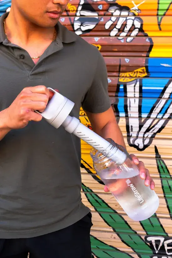 Lifestraw Go 2.0 - Waterfles 1L - Clear