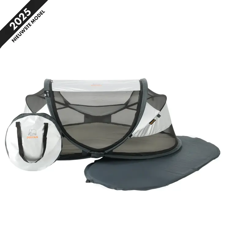 Baby luxe campingbedje - Zelfopblaasbare matras