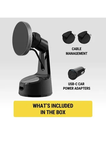 Scosche telefoonhouder magneetlader zuignap