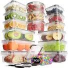 Vershoudbakjes Plastic - 18 Delig