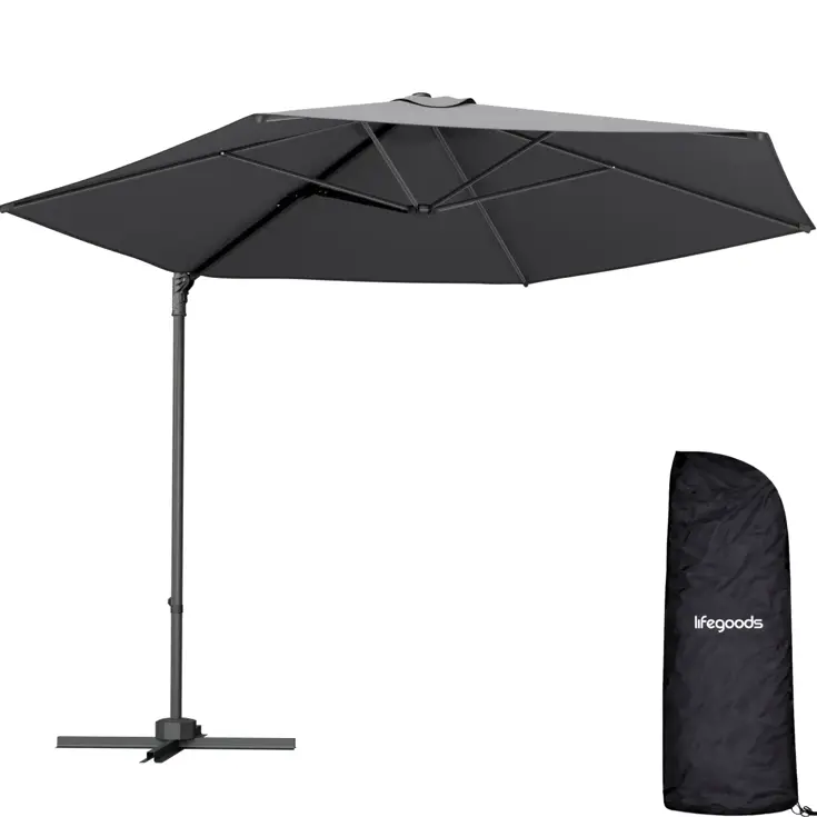 Zweefparasol – Ø300 cm – Waterdicht