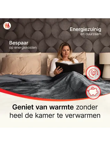 Seranova Elektrische Deken XXL - 180x160 cm